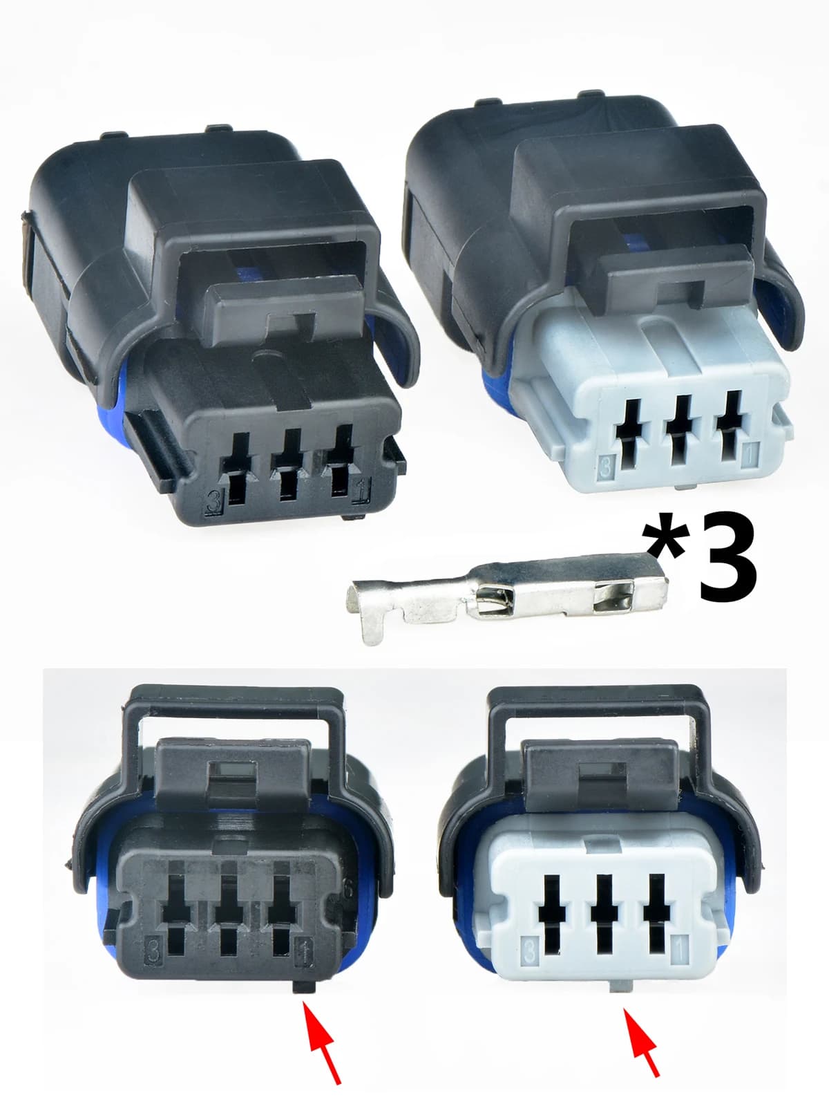 Connecteur étanche 3 broches pour phare et boîte de vitesses, faisceau de câblage 211PC032S0149 211PC032S0049 211PC032S8149 pour Peugeot Citroën