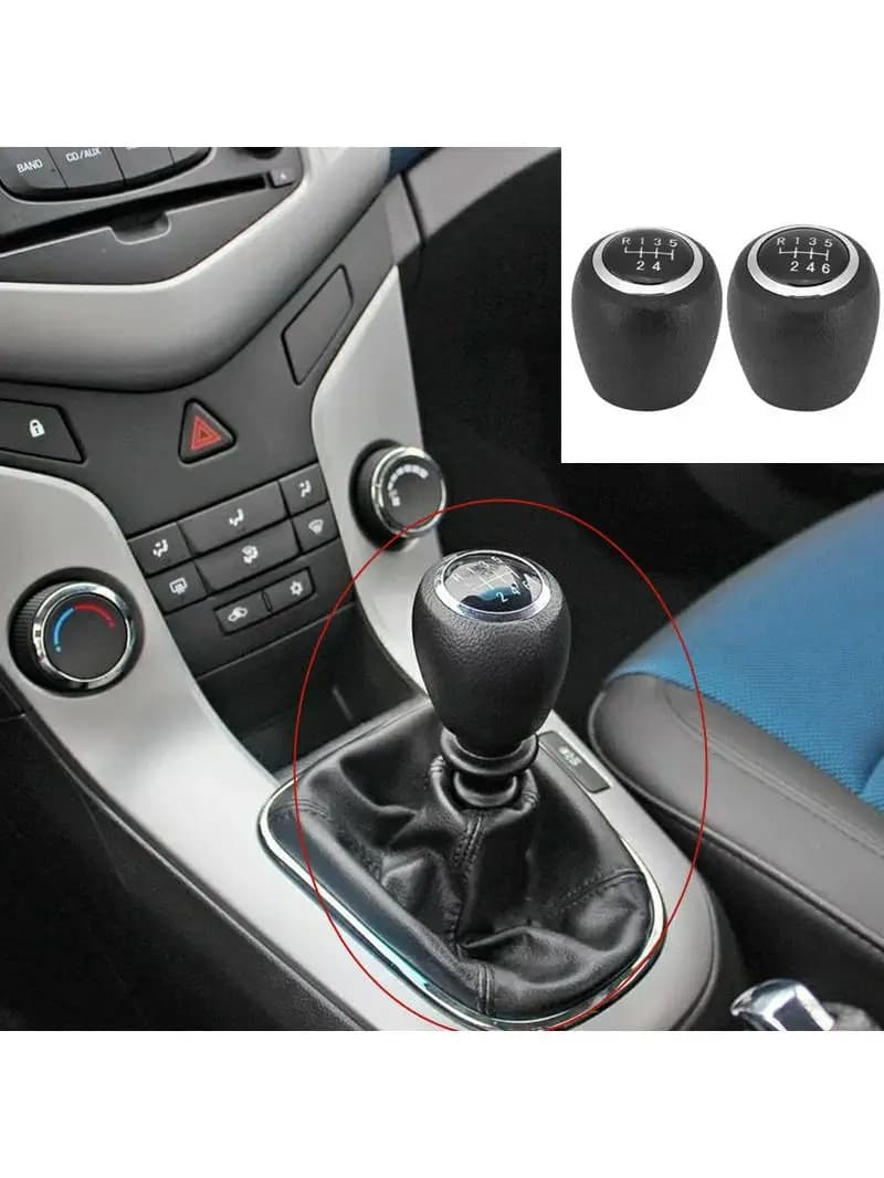 Pour Chevrolet Chevy Cruze 2008 2009 2010 2011 2012 2013 2014 5 6 vitesses pommeau de levier de vitesse de voiture couvercle de botte accessoire de guêtre de handball