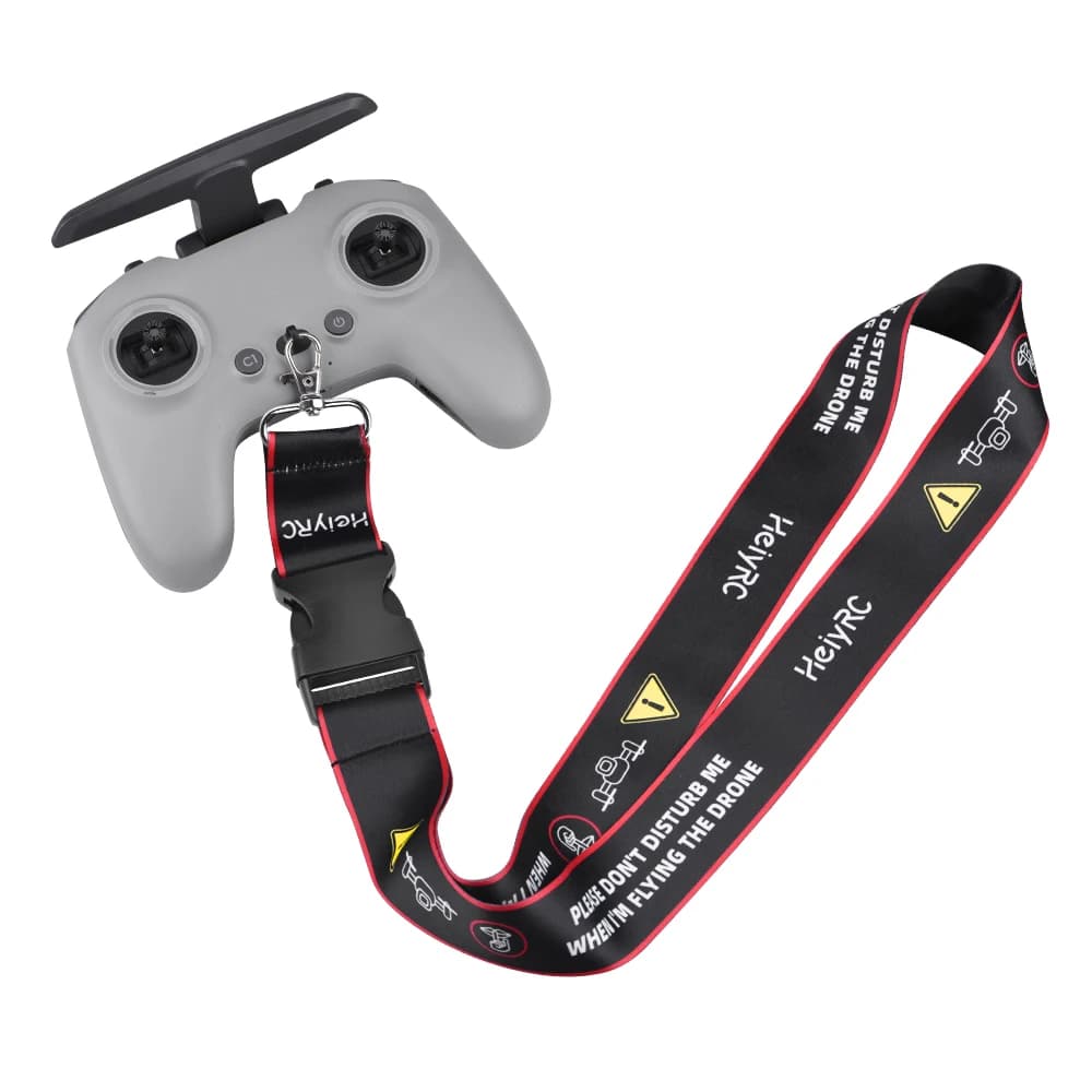 Lanière de cou à crochet pour télécommande, 3.8CM de largeur, pour Drone DJI FPV Combo/Avata Phantom 3 4, sangle de sécurité, accessoires
