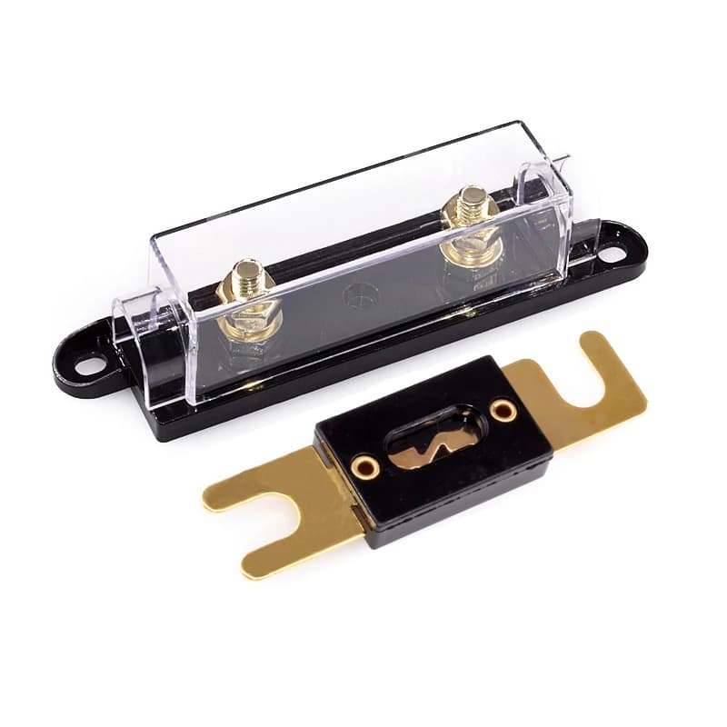 Porte-fusible 40A 60A 80A 100A 150A 200A 300A 400A 500A, fusible boulonné pour système de batterie au lithium 18650, système de cellules solaires, assurance