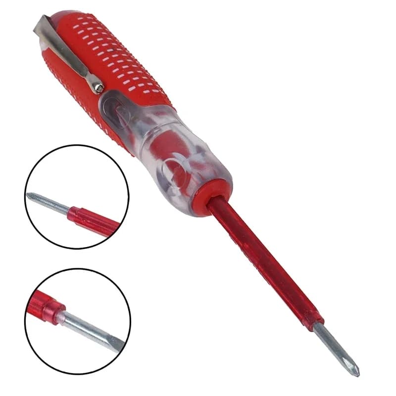 Indicateur de tension 100-220V, tournevis croisé et à fente, outils de stylo de Test électrique