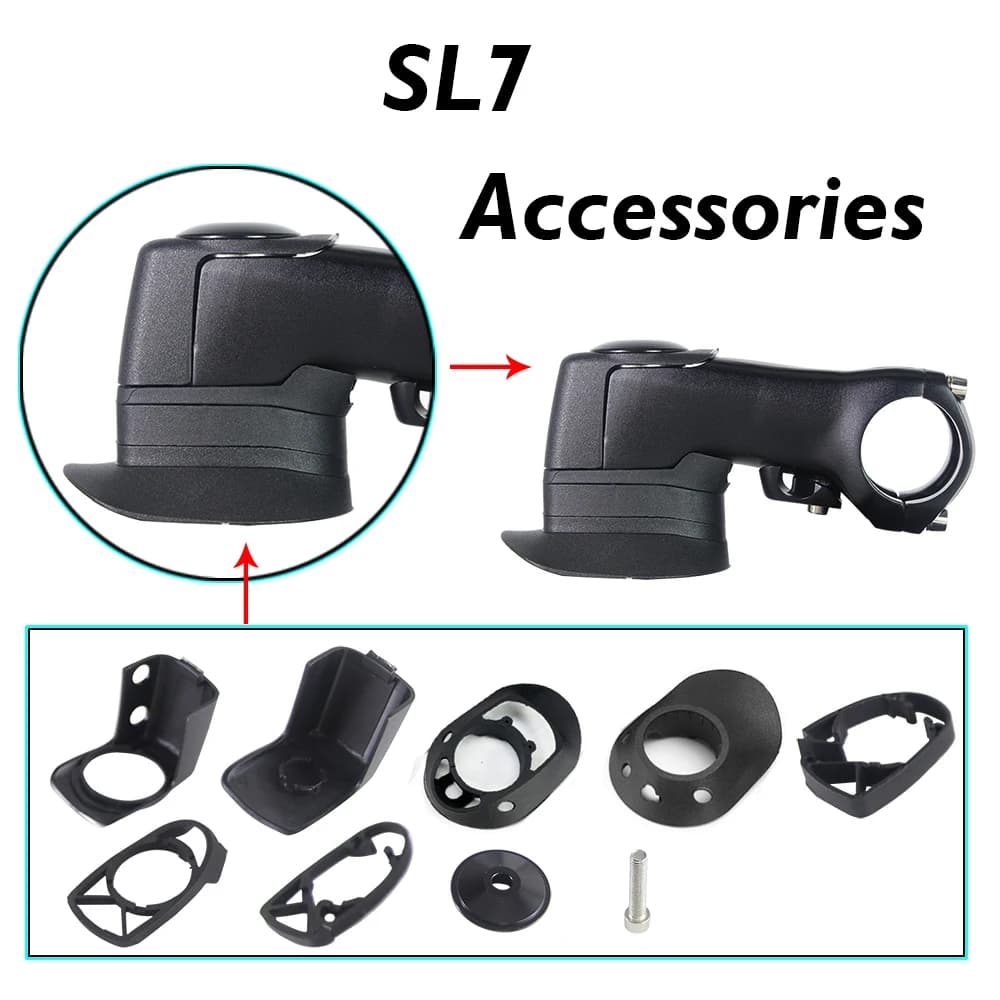 Ven-ge Potence 90-110mm Personnalisé 1:1 Ensemble Complet SL-7 Vélo De Route Guidon 400/420/440 Guidon Ordinateur support Joint et couverture