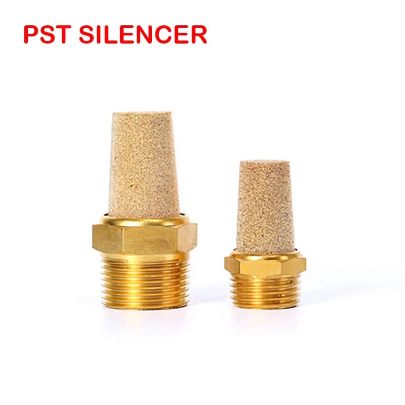 PST-01, PST-02, PST-03,PST-04 accessoires d'électrovanne à décharge rapide connecteur d'échappement silencieux pneumatique silencieux PST