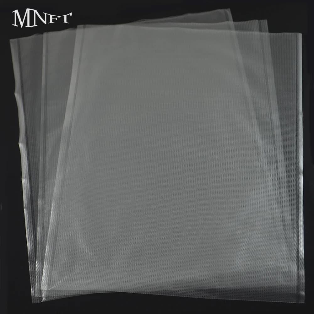 MNFT 100 pièces 15*19 cm pêche à la carpe grands sacs à dissoudre PVA appâts au sol Boilie granulés mouche appât de maïs sac PVA