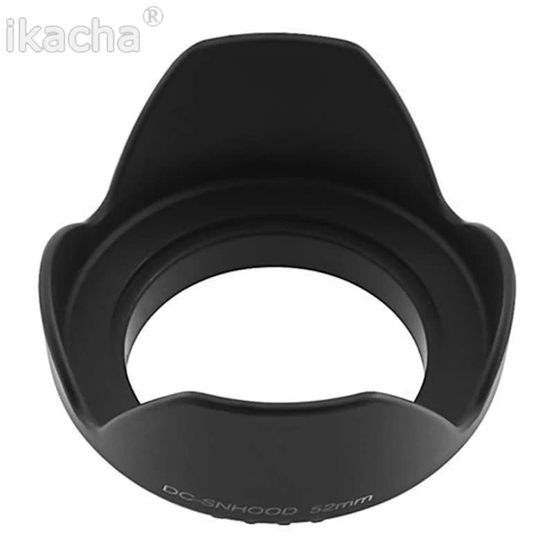 Pare-soleil universel à filetage de fleur de tulipe pour appareil photo, 49mm, 52mm, 58mm, 55mm, 62mm, 67mm, 72mm, 77mm, 82mm