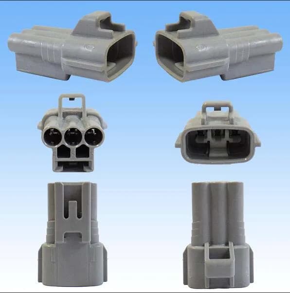 Connecteur de faisceau de câbles scellés, mâle, 3 broches, haute qualité, PA66, 90980 – 11607