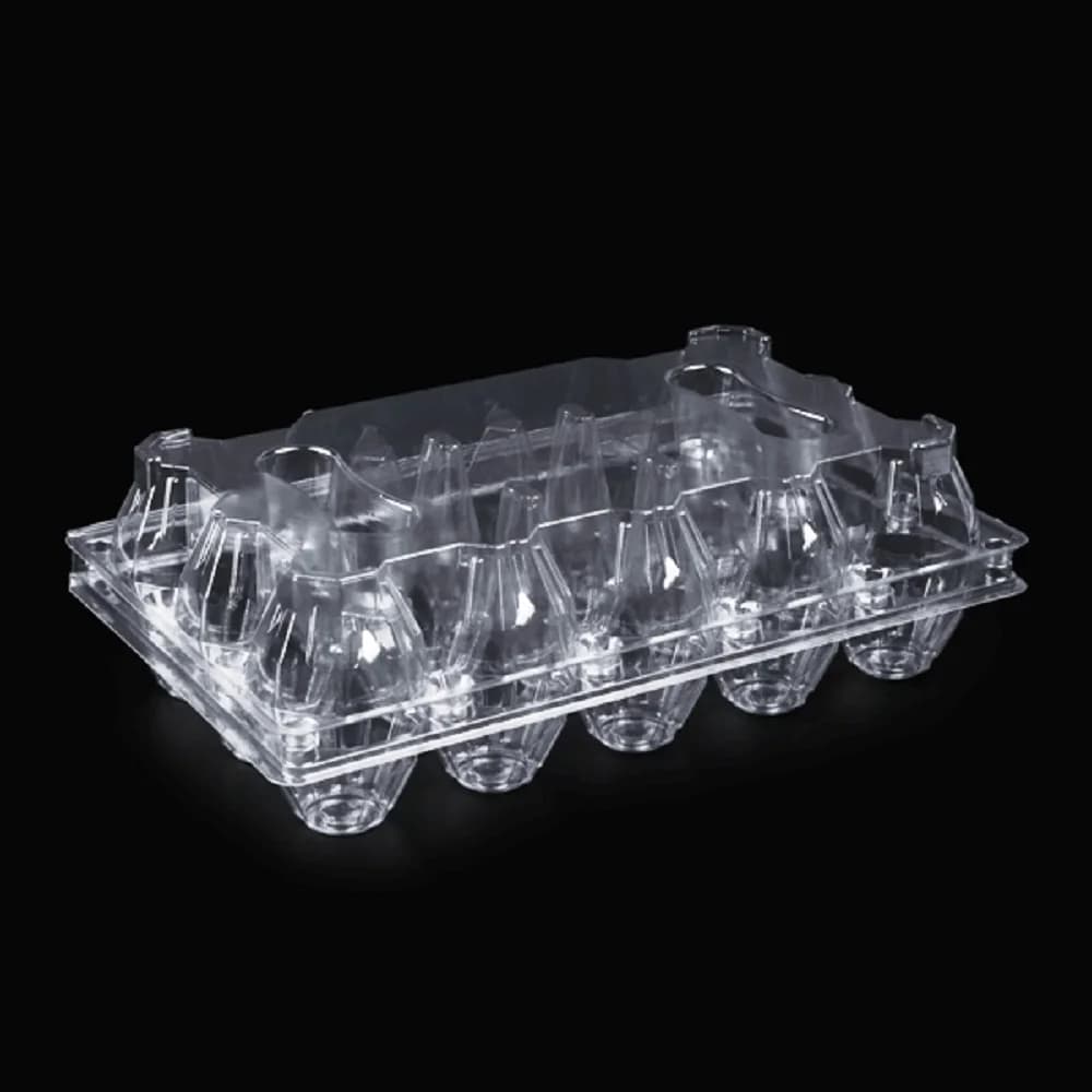 Support de freins à disque jetables en plastique transparent, stockage René de poulet, cartons René en plastique, carton en vrac, 100 pièces