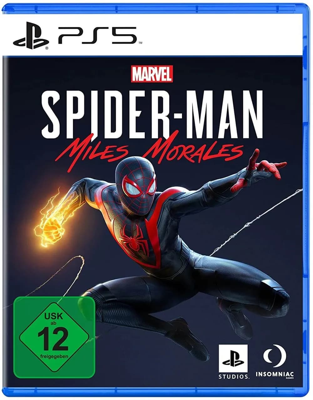 Miles Morales PS5 Game avec bande de sécurité, boîte fermée d'origine, SpidSuffolk, livraison rapide