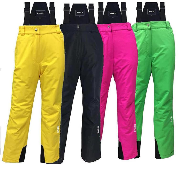 Women's Windproof Waterproof Ski Pants Warm Outdoor Mountaineering Double Board Single Board Ice Clothing