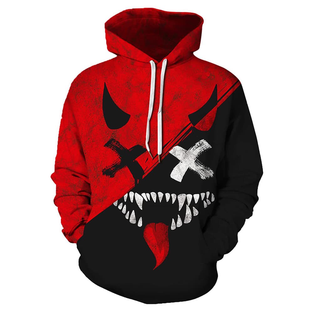 Boy 2022 European And American Foreign Trade Autumn New Hero Academia 3D Digital Print Men's Hooded Sweatshirt Source