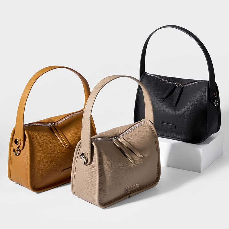 Shoulder Bag 2026 Top Quality Head Layer Cowhide Wide Shoulder Strap Fashion Large Capacity High -end Ladies Messenger Bag