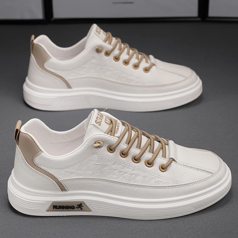 Spring Simple Men's Shoes Men's Korean Style All Match Low Top White Shoes Casual Shoes Men's Sports Shoes Large Size Shoes