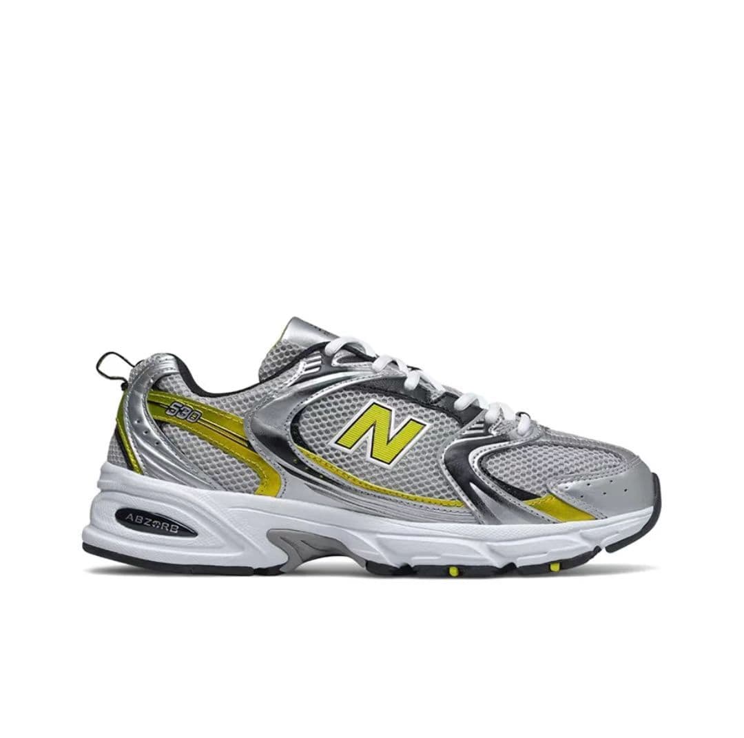 Nouvelles chaussures de papa Pure Original Nb530 blanches et noires, respirantes et polyvalentes, version coréenne, pour couple, course à pied, spo