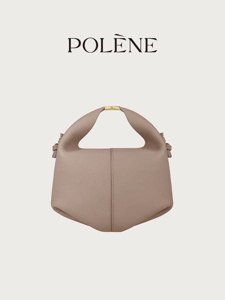 Sac de qualité [Meilleure vente] POLENE Lunch Paris Sac bandoulière en cuir véritable style français