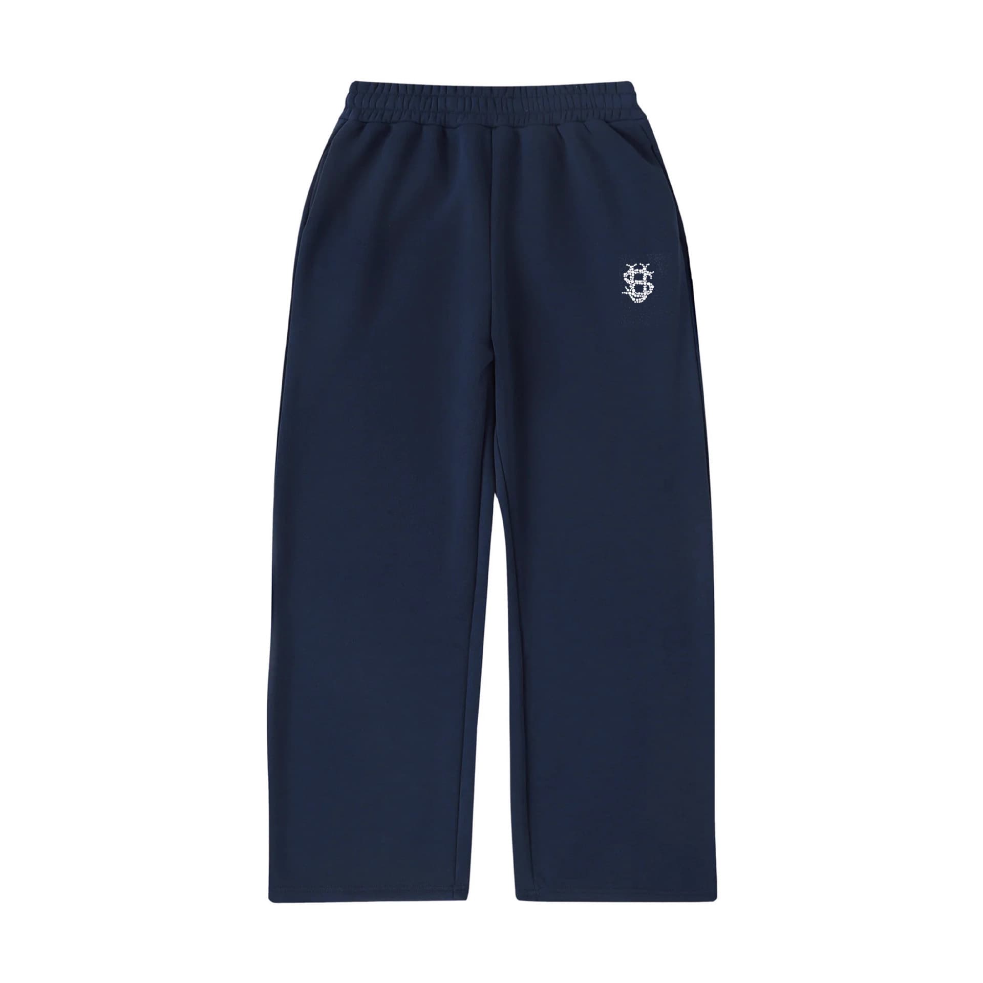 Men's Clothing Embroidered Letter Sweatpants – Spring Unisex Loose Casual Wide-Leg Joggers