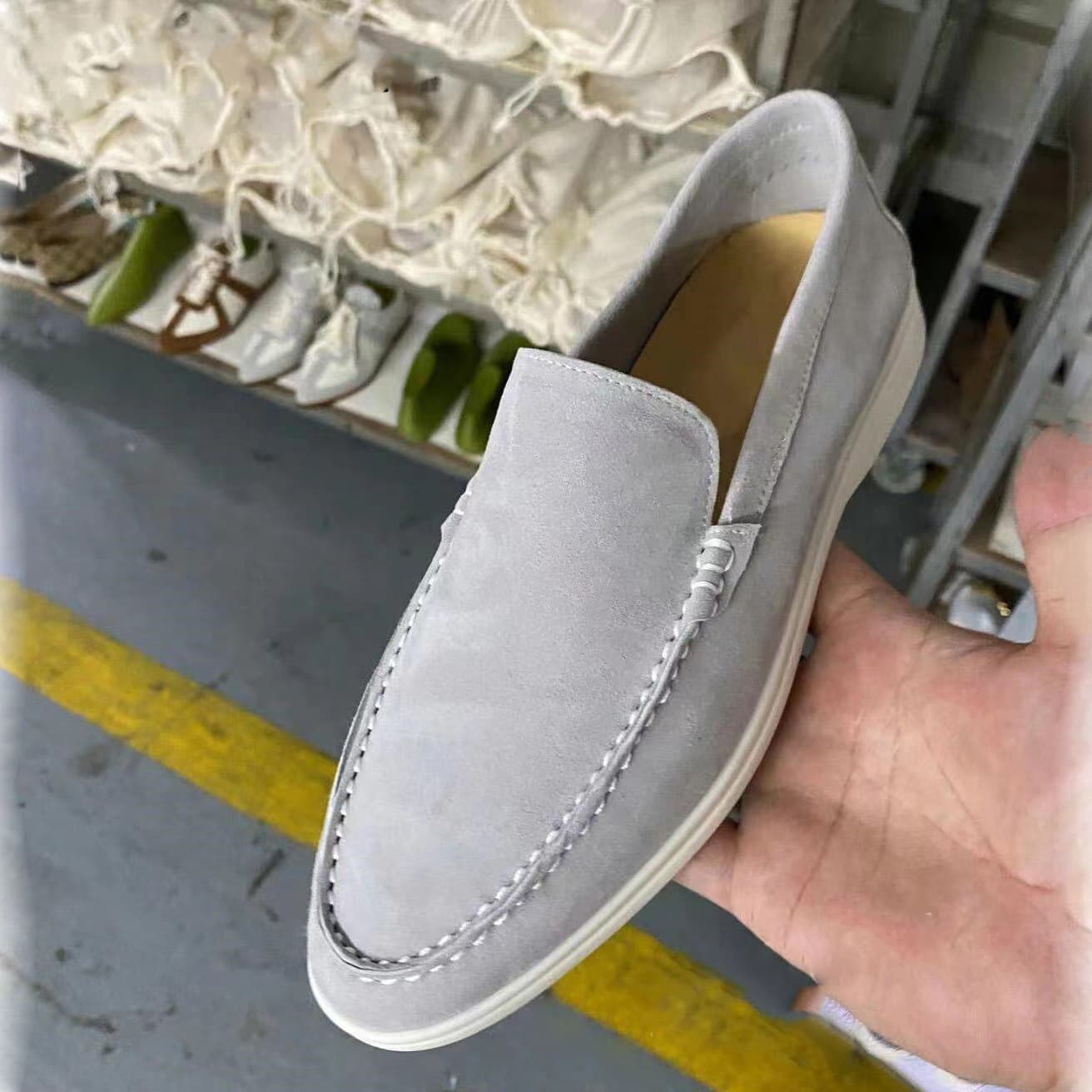 Chaussures pour hommes mocassins décontractés légers à enfiler au quotidien du même style chaussures paresseuses