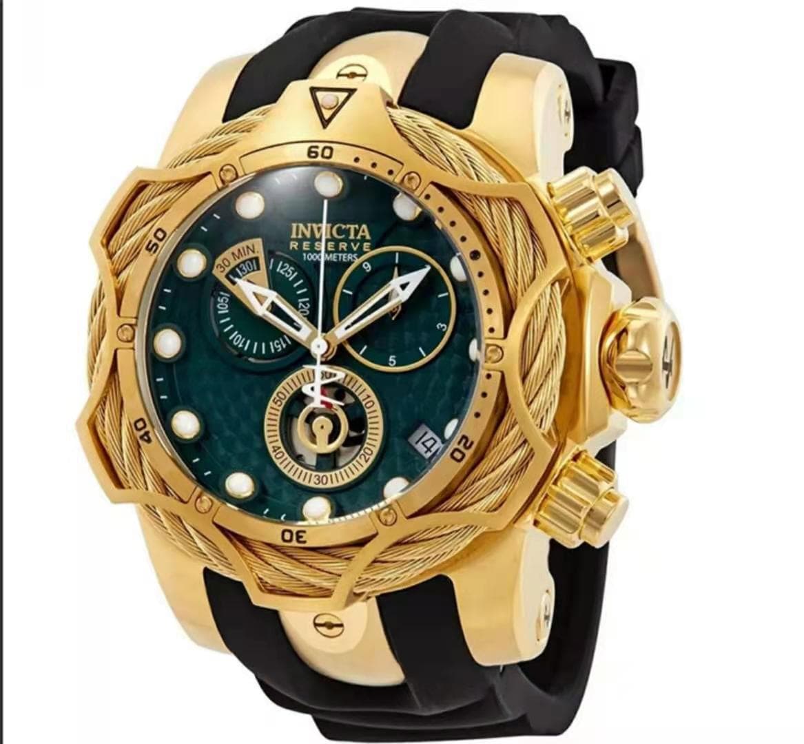 New Best-selling Watch European and American Silicone Strap Men's Quartz Watch Business Fashion Temperament Watch