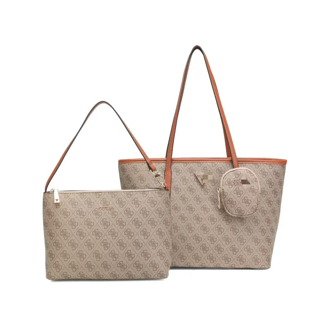 Sac cabas 3 en 1 imprimé, grande capacité, tendance et polyvalent, idéal pour le commerce international et les déplacements domicile-travail (202