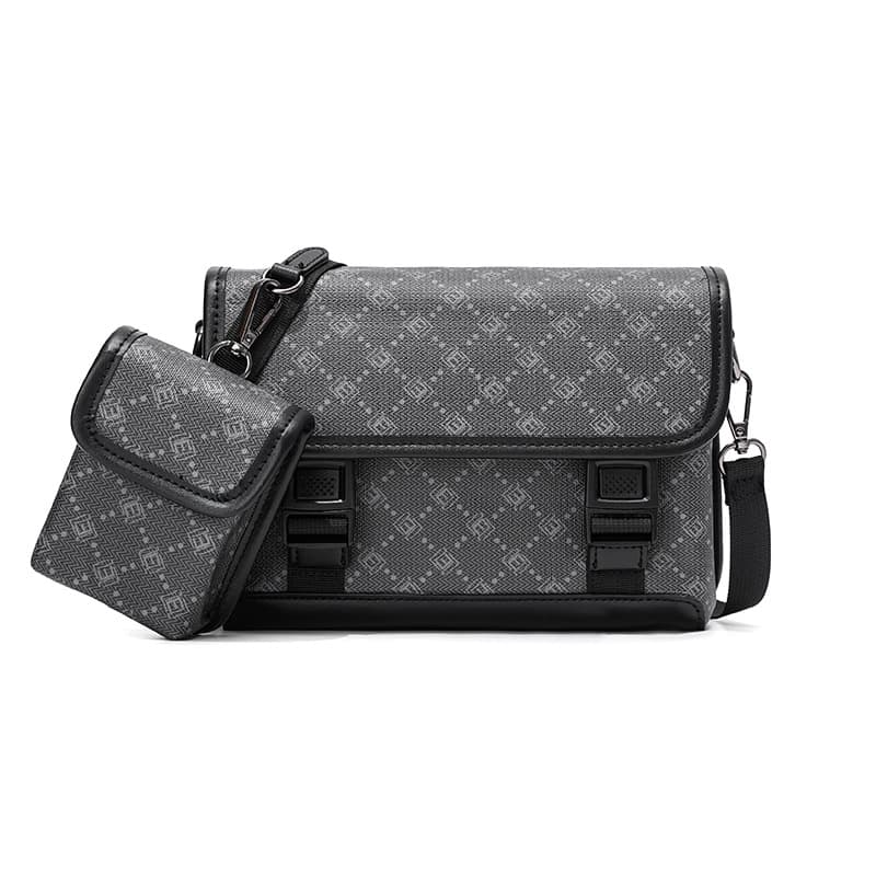 Shoulder Bags For Men Newly Launched Top Quality Fashion Messenger Bag Outdoor Street Crossbody Bag 2-in-1 Combo Bag