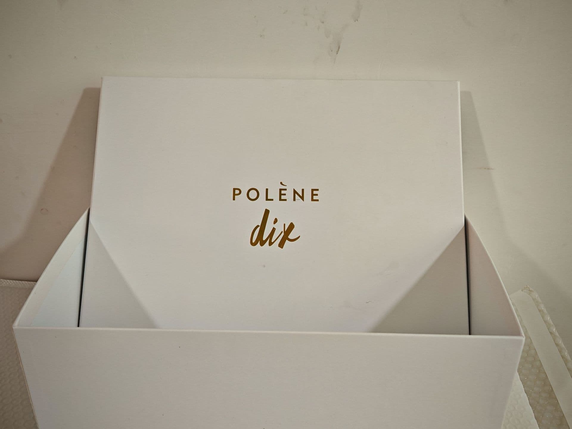 Sac de qualité [Meilleure vente] POLENE Lunch Paris Sac bandoulière en cuir véritable style français