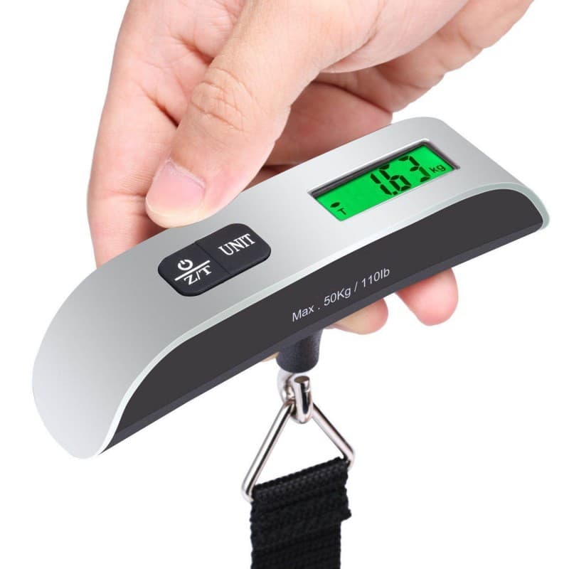 Luggage Scale Electronic Scale Portable Scale Hook Scale Parcel Scale 50KG Mini Crane Scale Portable Spring Crane Scale Fishing Scale