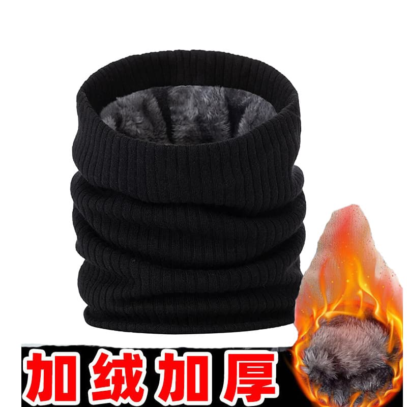 Winter Hat Men, Windproof Face Mask, Cycling Warmer, Cold-Proof, Thickened Fleece, Warmth Essential, Protection, Neck