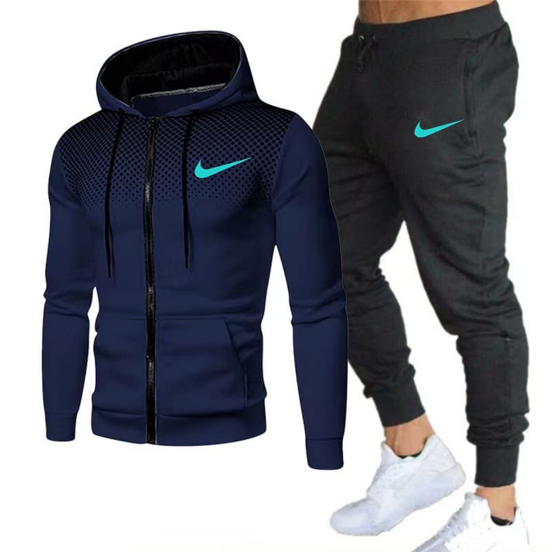 Ensemble mode homme tendance 2026, pull décontracté, sweat à capuche
