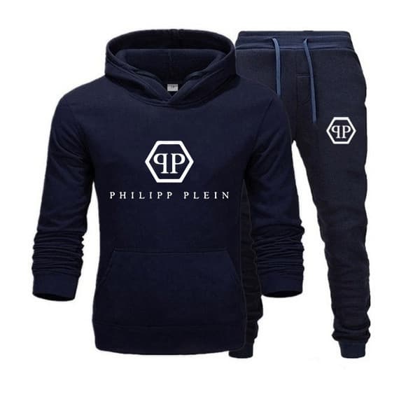 2022 automne nouvelle lettre impression pull décontracté sport ensemble hommes pantalons deux pièces ensemble