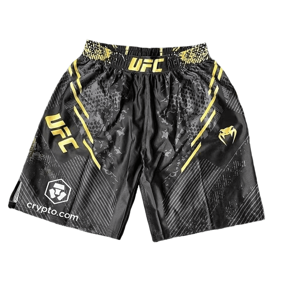 MMA Training Men's Drawstring Quick Drying Thai Kick Boxing Gym Sports Knee Length Exercise Shorts