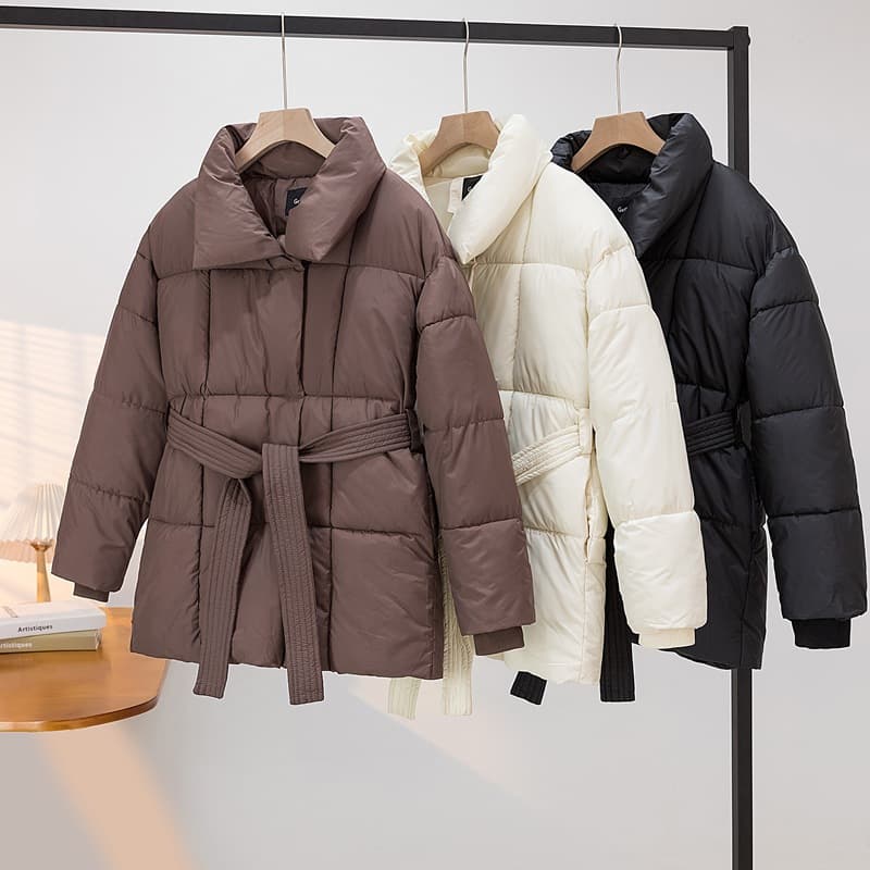 Women's Clothing winter coats cotton jacket length design cotton jacket cotton coat