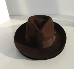 Wool Fedora Hat Unisex Felt Fedoras Hats Adult Fashion Trilby Hats Popular Headwear Wool Fedora Trilby Hats Man's Cap B-8130