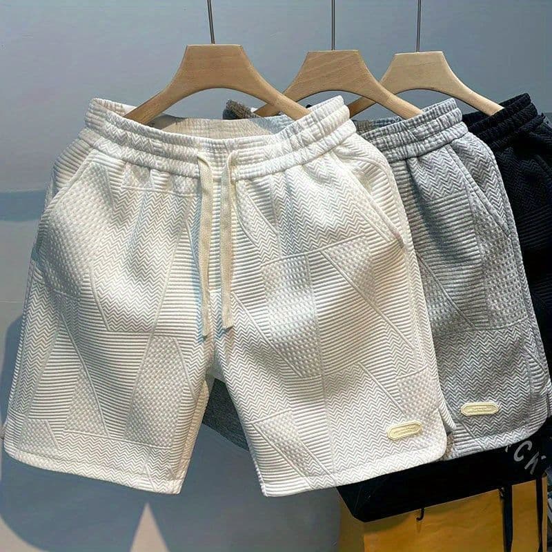Men's Clothing Wavy Shorts Designer Niche Casual Five Point Beach Pants Trendy High Street Sports Shorts