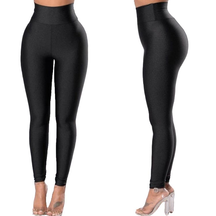 Women's Summer High-waisted High-elastic Casual Sports Yoga Running Leggings