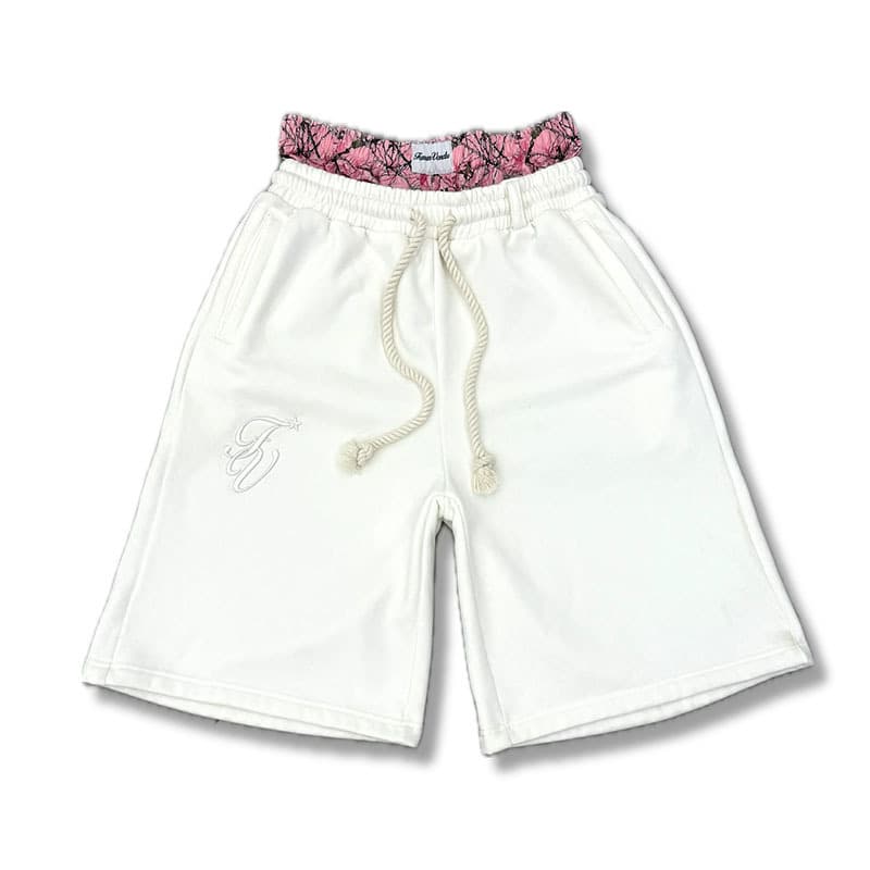 Men's Clothing Waist Shorts High Street Hip Hop Harajuku Casual Personality Shorts Drawstring Double Waist Shorts