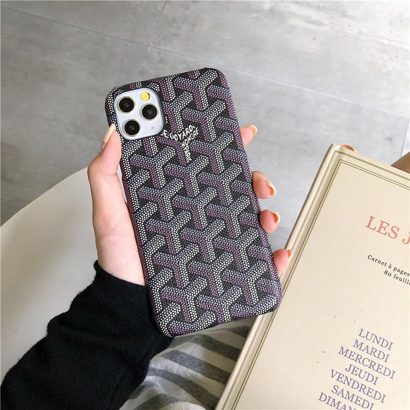 Étui pour téléphone portable de marque Étui pour téléphone portable adapté à IPhone11promax Convient pour XSmax Goya Dog Tooth Housse de prot