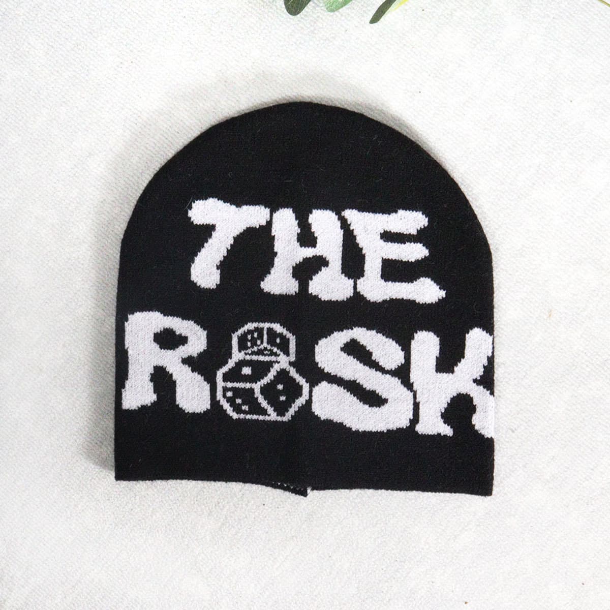 Unisex Knitted hat hat trend pullover letters Y2K jacquard hats for men and women