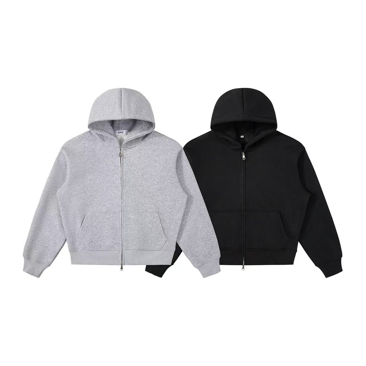 Premium Heavyweight Cleanfit Hoodie - 540GSM Boxy Cropped Pullover With Relaxed Fit, Oversized Hood For Women & Men​