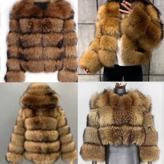 Women's Clothing Best Selling Manufacturers Fur Jackets Raccoon Fur Splicing Women's Artificial Fur Ready Wholesale