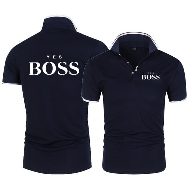 2023 nouveau polo imprimé pour hommes haute qualité affaires luxe T-shirt mode respirant hommes Polo chemise