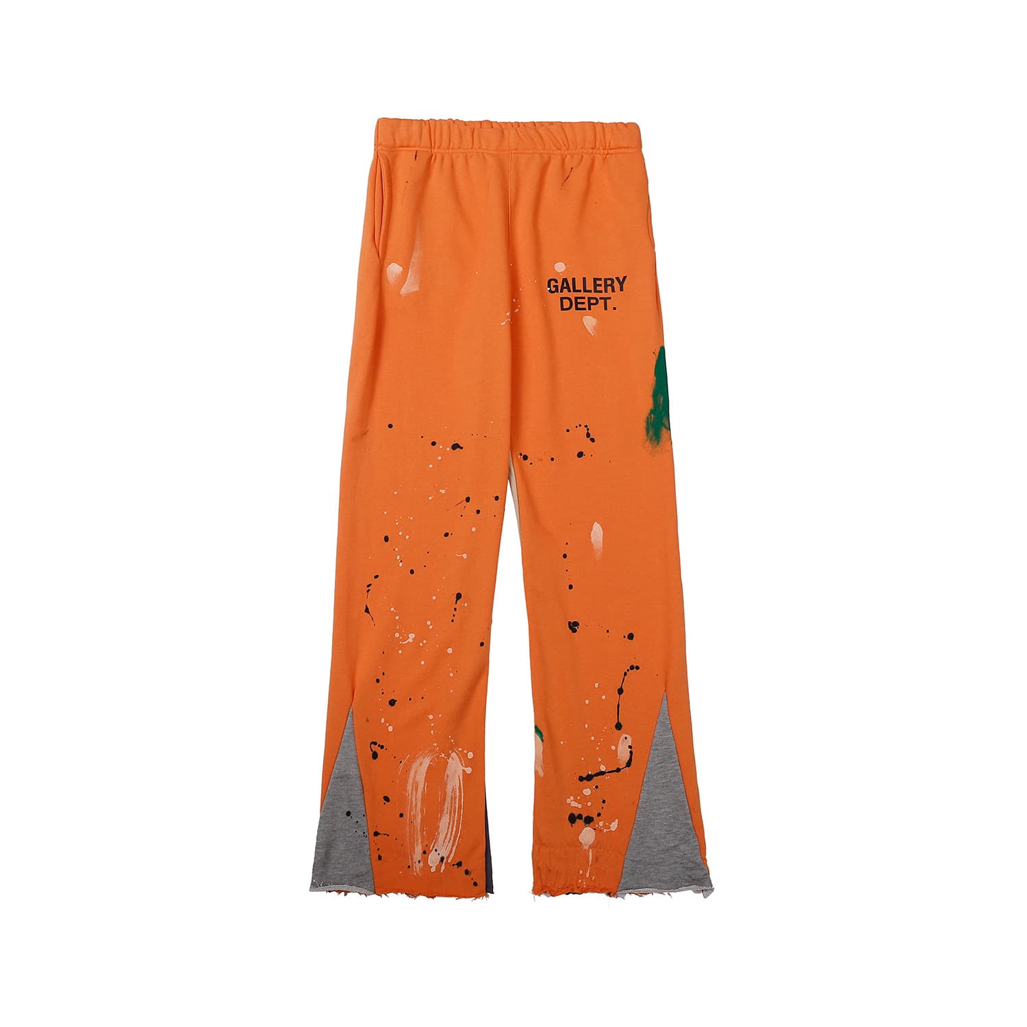 Pantalons micro-évasés à patchs graffitis patchwork pour hommes et femmes, pantalons de sport amples et pantalons de survêtement
