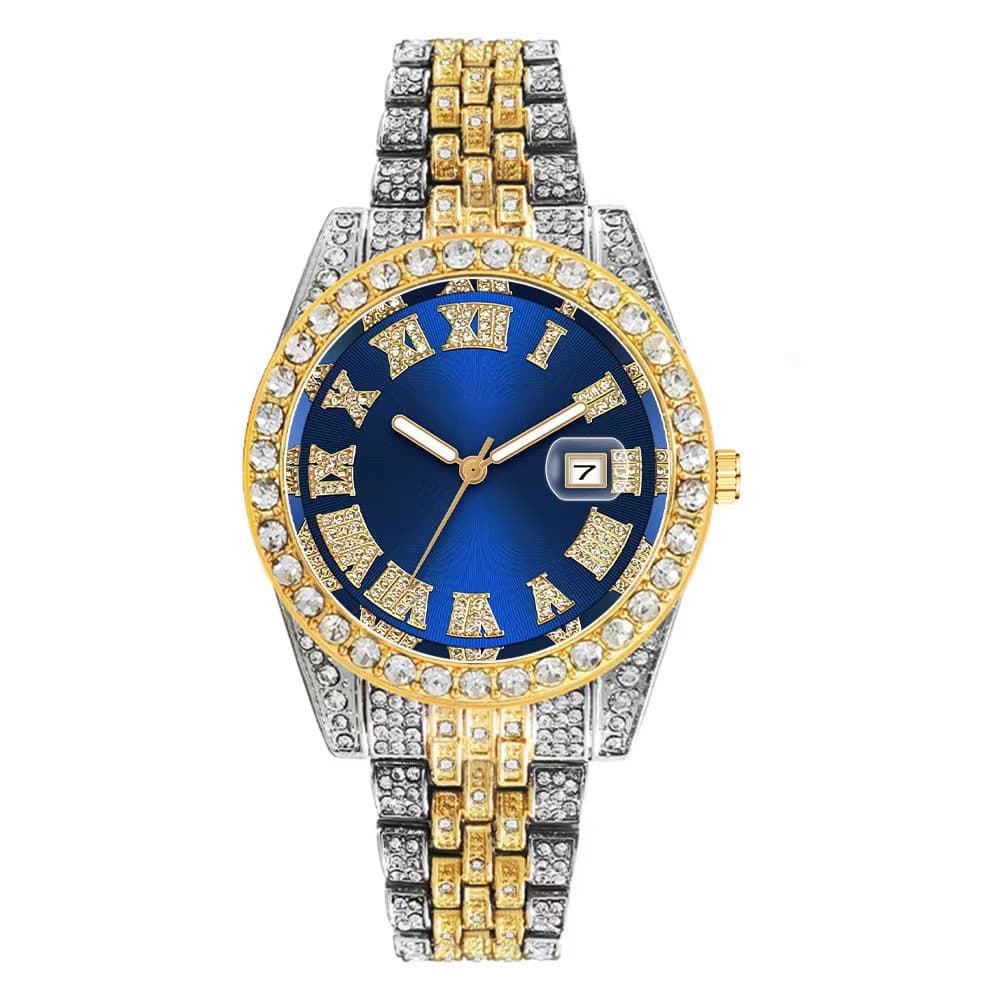 explosions new full diamond Roman scale calendar fashion ladies watch quartz watch manufacturers in stock watch