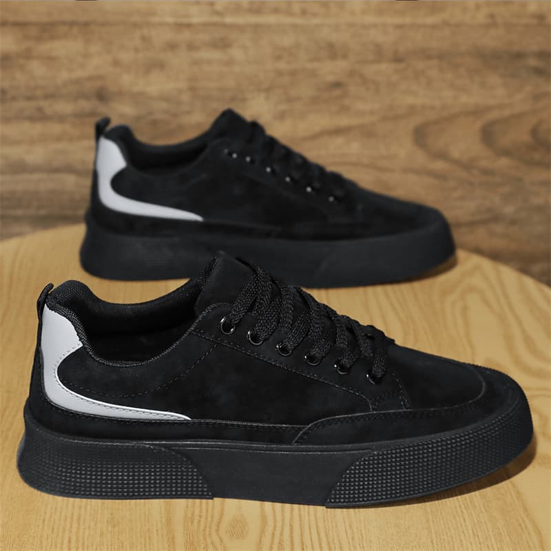 Men's shoes spring new style labor protection shoes men's construction site work anti skateboard shoes trendy all match men's sports casual shoes
