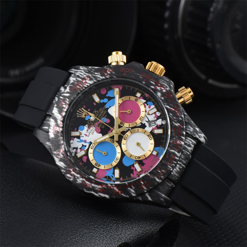 Montre Rolex pour homme, mouvement à quartz, sport, mode, affaires, petit pointeur, travail, 2024