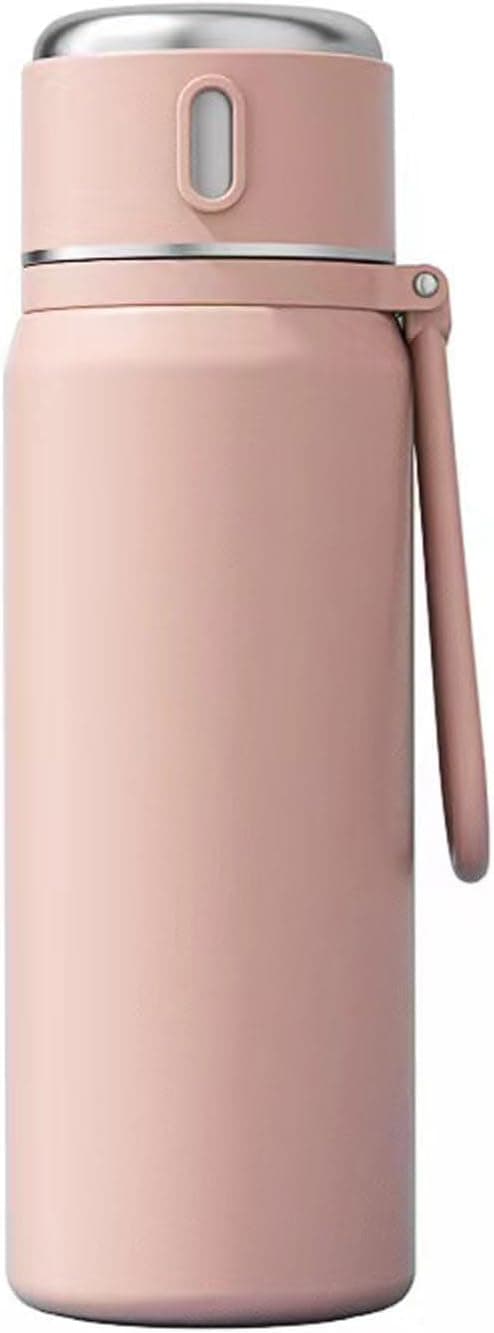 Locking Thermos Mug - Stainless Steel With Handle