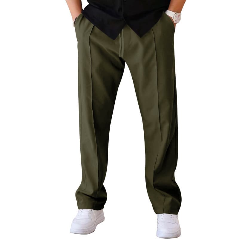 Men's Clothing Spring And Summer Loose Straight Sports Casual Trousers Oversize Trousers