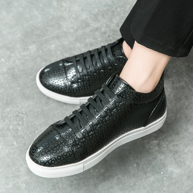 Cross-border Independent Station Chaussures homme en cuir style business casual européen et américain, version coréenne, grandes tailles