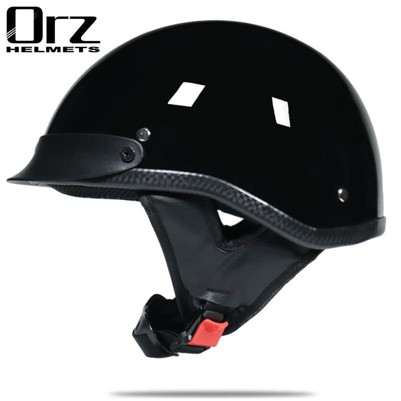 Helmet summer helmet men's motorcycle half helmet pedal electric car personality retro prince helmet street fashion large size