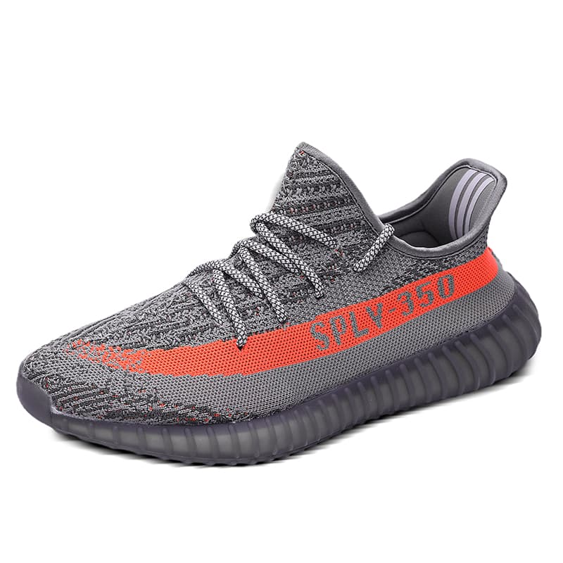 Chaussures de couple pour hommes 350 véritables semelles en pop-corn, chaussures de sport légères, chaussures de course décontractées et souples