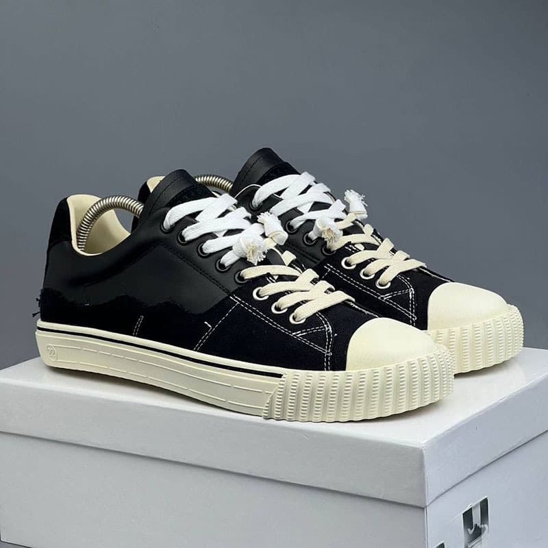 In Stock Maison Evolution European Color Block Trendy Sneakers Men's British Fashion Casual Shoes