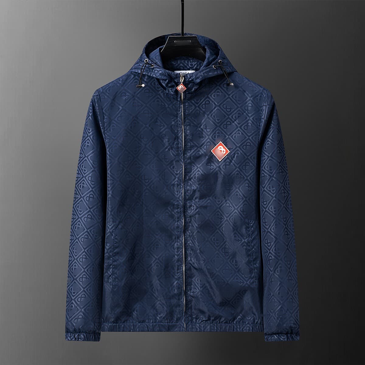 Veste à capuche unisexe automne-hiver de haute qualité, style trench-coat, taille asiatique.